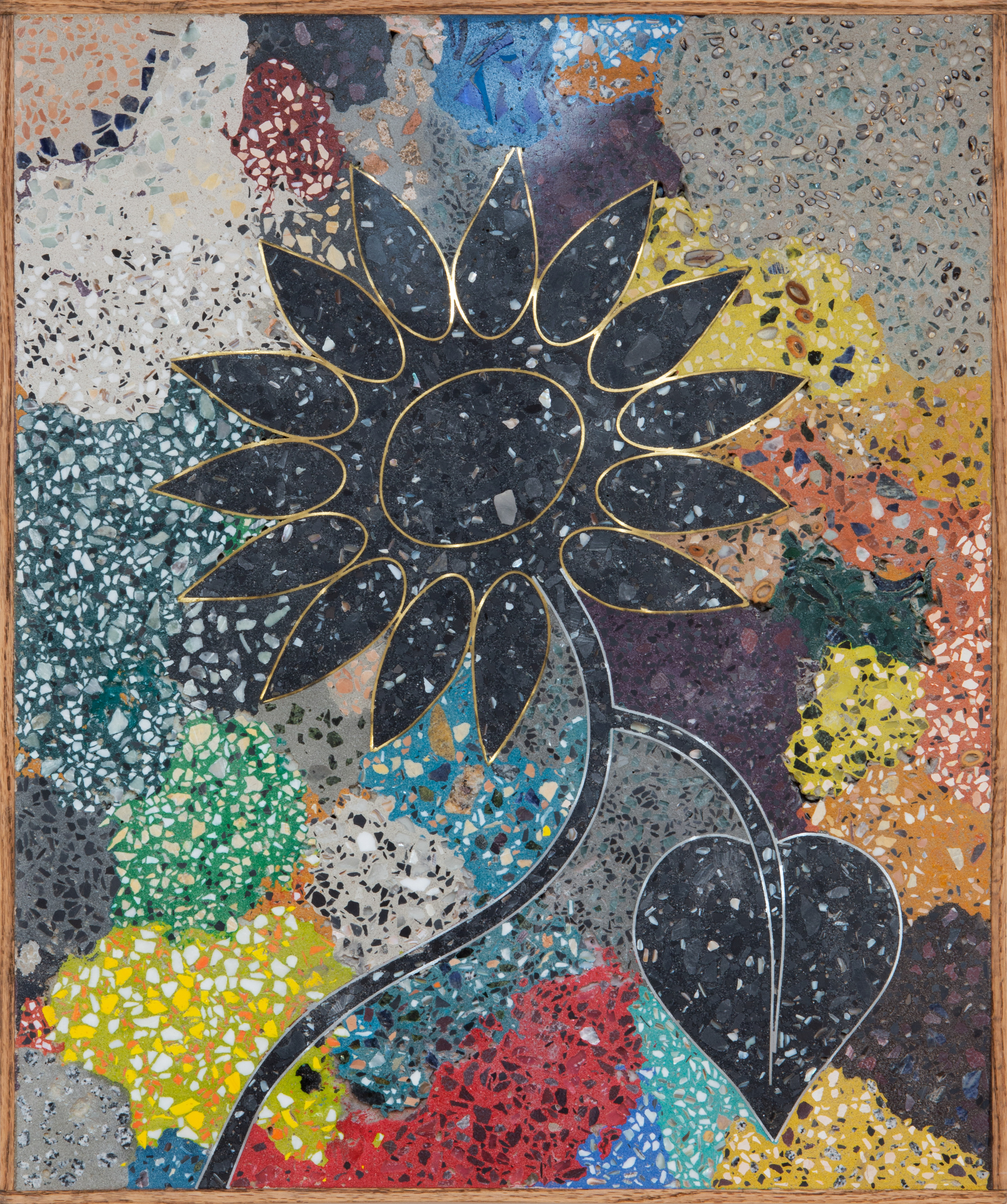 【真作】ヘレンポール 「SUNFLOWER PATCH」 版画 真作】ヘレンポール 「SUNFLOWER PATCH」 版画